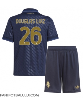 Juventus Douglas Luiz #26 Echipament de Fotbal Replică 2024-25 Copii Treilea (+ Șorturi)